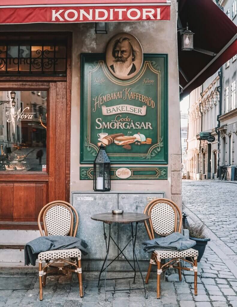 Café in Schweden